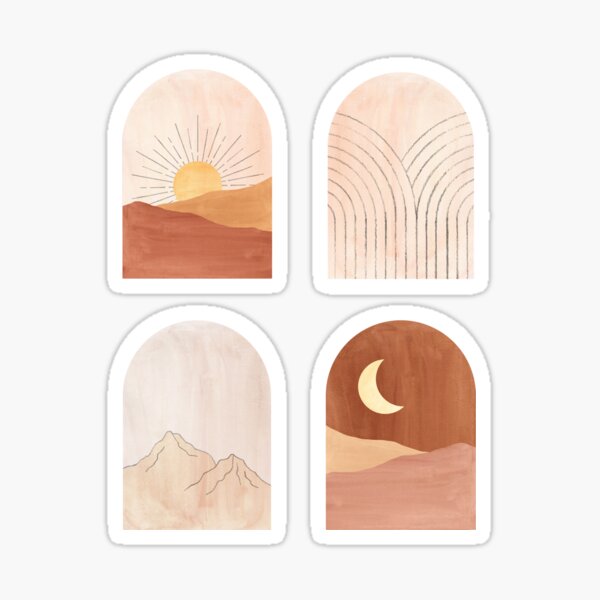 Item preview, Boho landscapes designed and sold by WhalesWay.