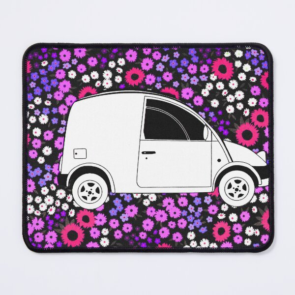 Item preview, Nissan S Cargo pop art style designed and sold by SueHolmArt.