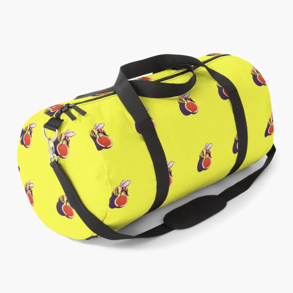 Non-bee-nary - bee on a fig Duffle Bag
