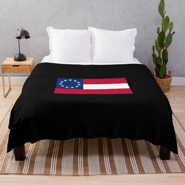 Item preview, Stars And Bars. Usa, America, First American National Flag, 11 Stars, 1861, On Black. Sticker designed and sold by SeidyRoper.