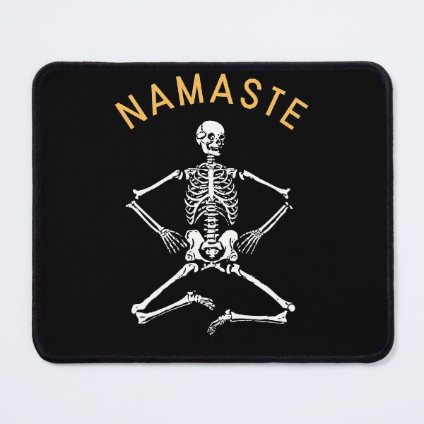 Item preview, Meditating Skeleton Namaste designed and sold by hassukissa.