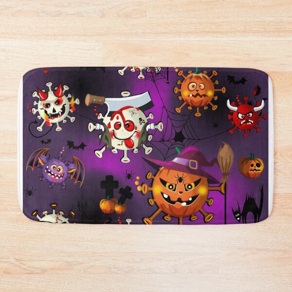 Item preview, Monstrous Halloween of the Simonsitos pumpkins and graveyards designed and sold by simonsitos.