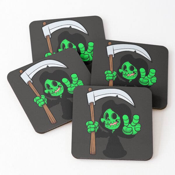 Item preview, Green Skeleton Reaper Halloween  designed and sold by LMcDs.