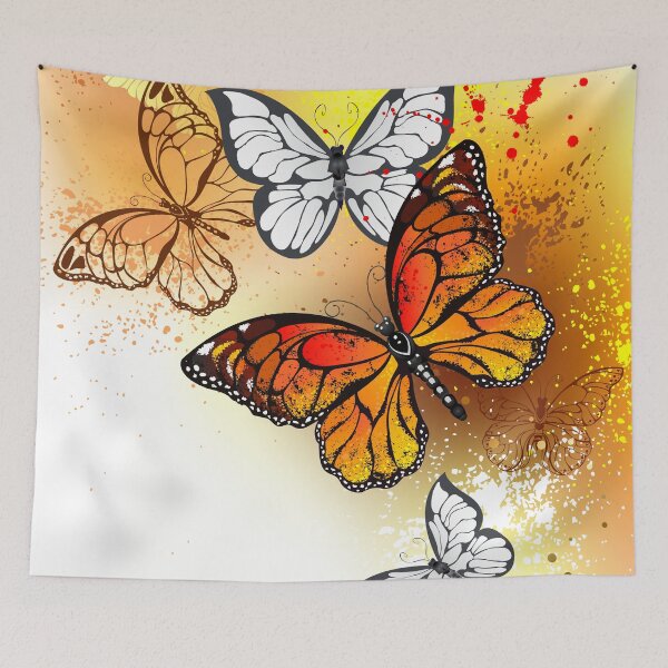 Item preview, Summer Butterflies Monarchs ( Orange Butterfly ) designed and sold by Blackmoon9.