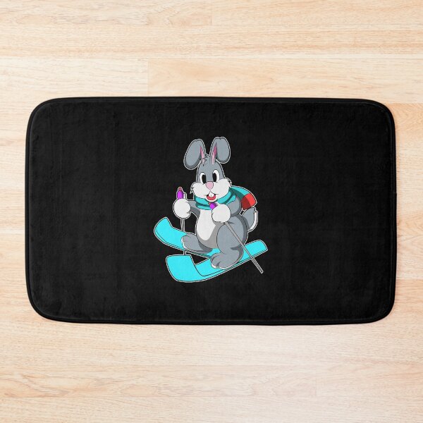 Item preview, Rabbit as Skier with Skis  designed and sold by PizzutiExcel.