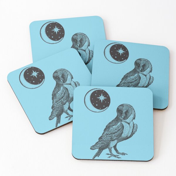 Item preview, Owl and Moon  designed and sold by AndreB61.