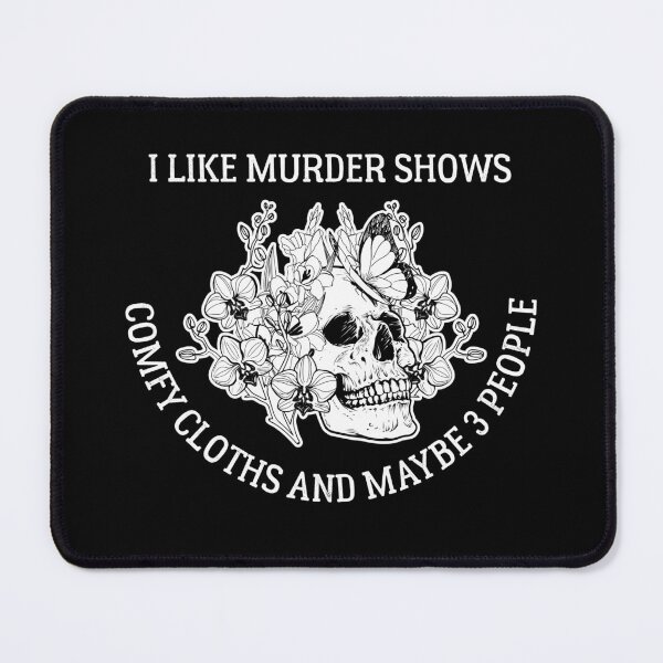 Item preview, Murder Shows Comfy Clothes True Crime Gift Introvert designed and sold by The Junto Shop.