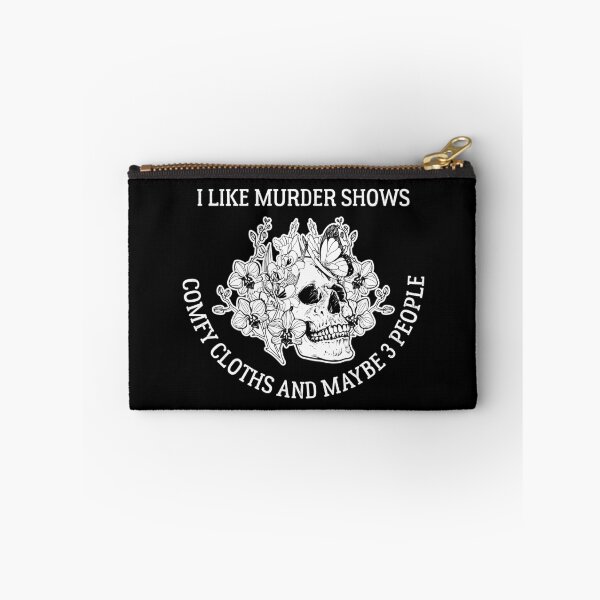 Item preview, Murder Shows Comfy Clothes True Crime Gift Introvert  designed and sold by The Junto Shop.