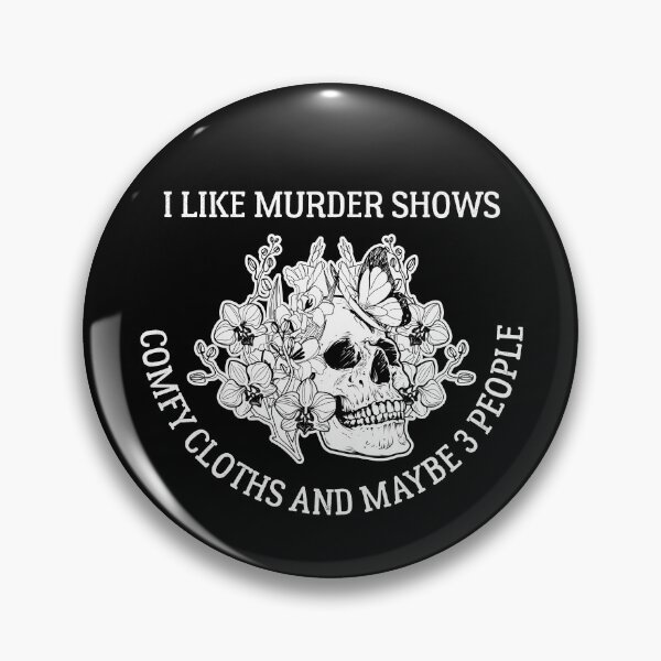 Item preview, Murder Shows Comfy Clothes True Crime Gift Introvert  designed and sold by The Junto Shop.