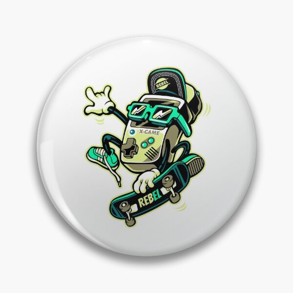 Item preview, Rebel Gamer Skater designed and sold by Vector Scout Lab.