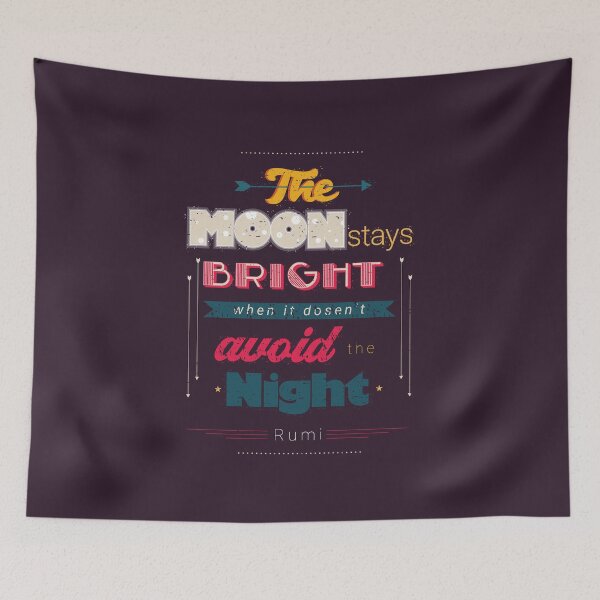 Item preview, Inspiring islamic quote by Rumi designed and sold by ZeeshanDesignz.