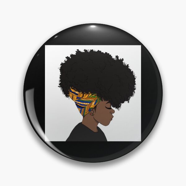 Item preview, Big Afro Sticker designed and sold by NayelliWym.