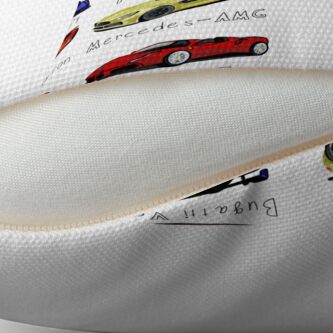 Alternate view of Supercars BEST SELLER! Throw Pillow
