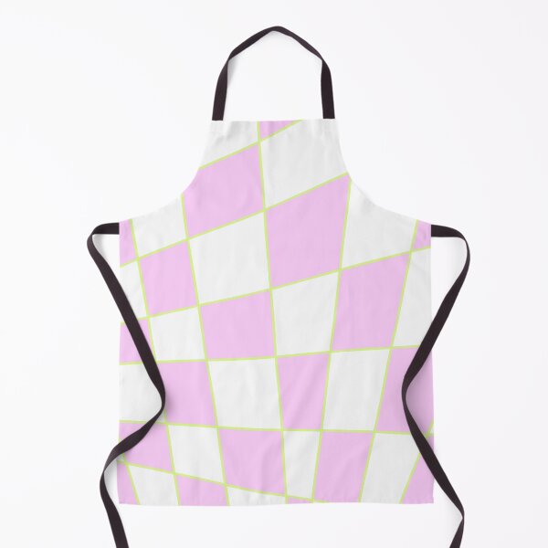 Item preview, Distorted Checkers: Pink and Green designed and sold by A.X. Bates.