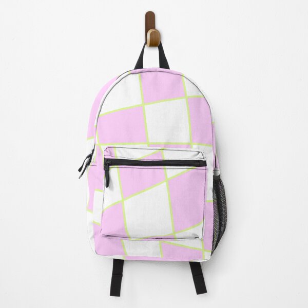 Item preview, Distorted Checkers: Pink and Green designed and sold by A.X. Bates.