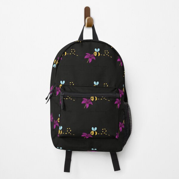 Non-bee-nary - bee + flower Backpack