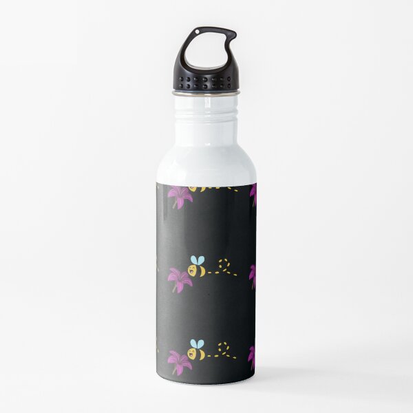 Non-bee-nary - bee + flower Water Bottle