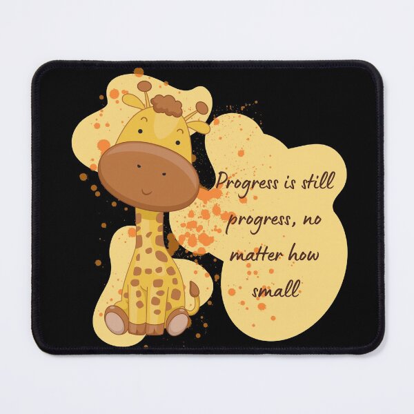 Item preview, Baby Giraffe Be the best version of you designed and sold by Imakeyouhappy.