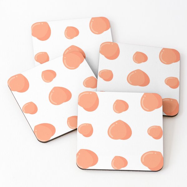 Artikelvorschau, cute peach stickerpack entworfen und verkauft von moonbean-art.
