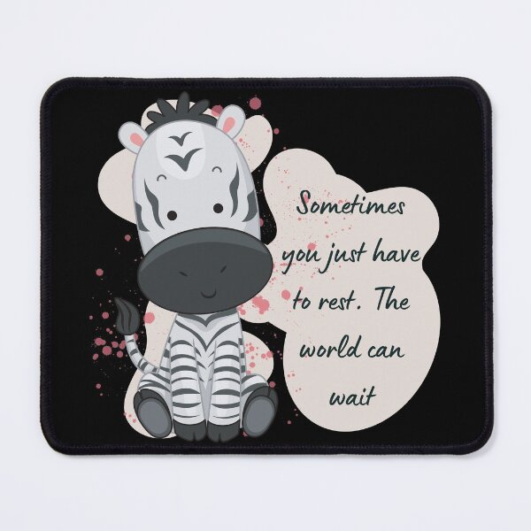 Item preview, Baby Zebra Be the best version of you designed and sold by Imakeyouhappy.