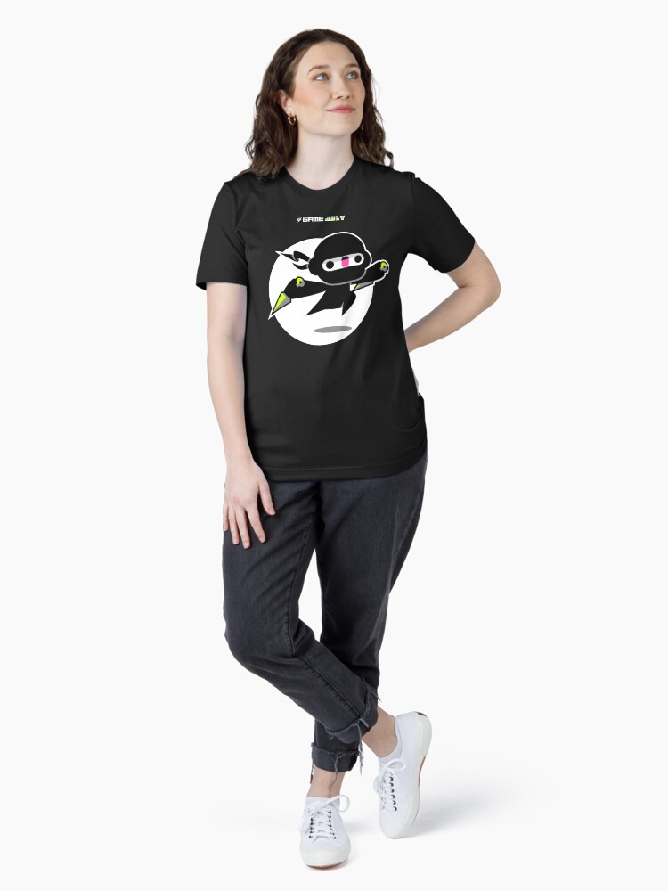 Thumbnail 4 of 7, Essential T-Shirt, Game Jolt Ninja designed and sold by gamejolt.