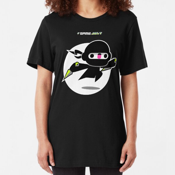 Game Jolt Ninja Slim Fit T-Shirt