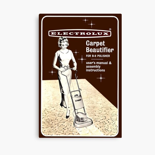 Item preview, CARPET BEAUTIFIER - VACUUM CLEANER - INSTRUCTION BOOK designed and sold by ThrowbackAds.