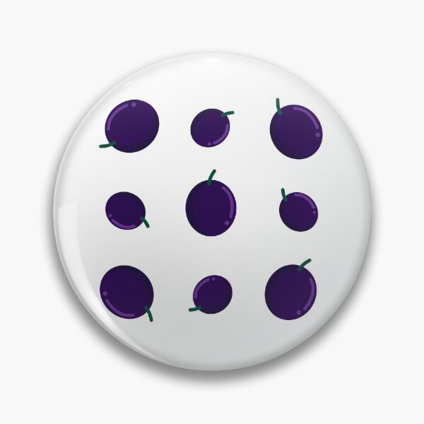 Item preview, cute plum sticker pack designed and sold by moonbean-art.