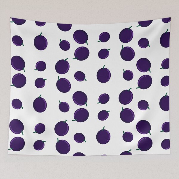 Artikelvorschau, cute plum stickerpack entworfen und verkauft von moonbean-art.