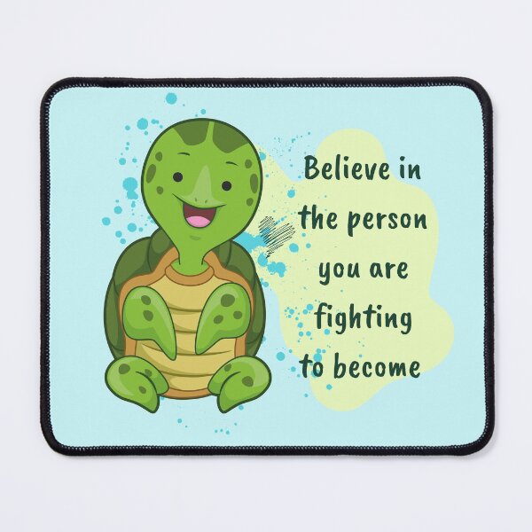 Item preview, Baby Turtle Be the best version of you designed and sold by Imakeyouhappy.