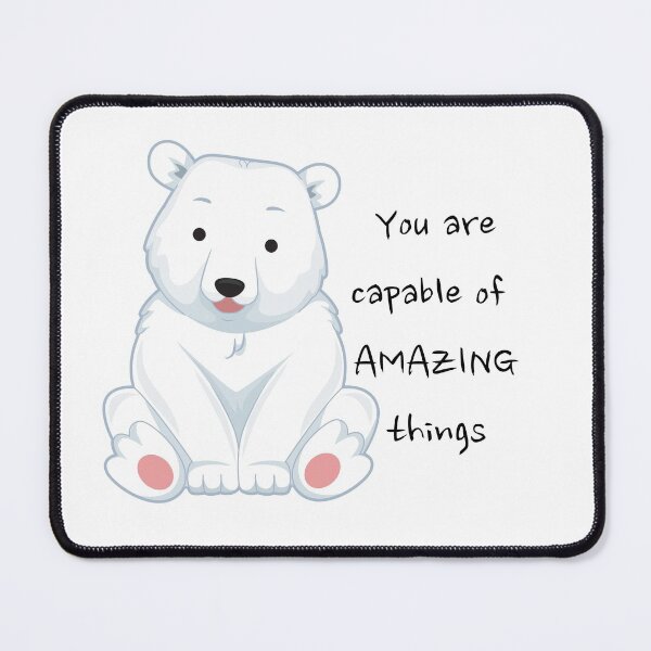 Item preview, Cute Baby Polar Bear Be the best version of you designed and sold by Imakeyouhappy.