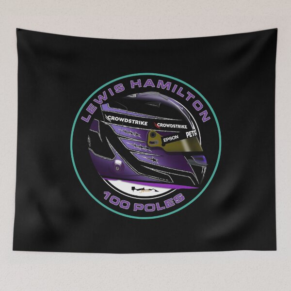 Item preview, Lewis Hamilton - 2021 helmet 100 POLES CIRC - NO MONSTER LOGO  designed and sold by JageOwen.