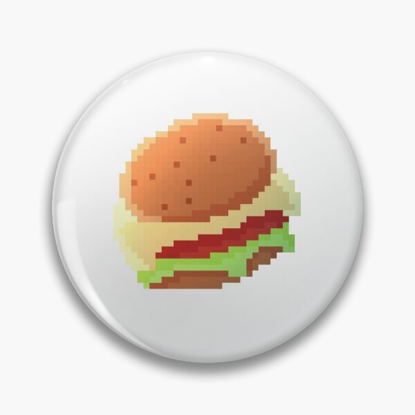 Artikelvorschau, Burger-Pixelart entworfen und verkauft von Moxn01.