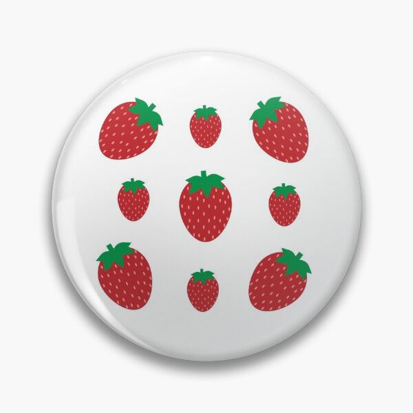 Artikelvorschau, cute strawberry stickerpack entworfen und verkauft von moonbean-art.
