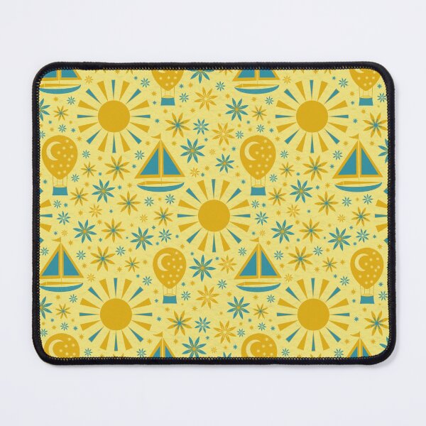 Item preview, Boats, balloons and sunshine pattern designed and sold by KizzyW.