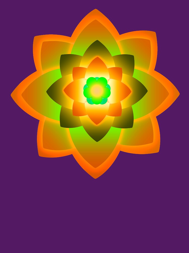 Thumbnail 7 of 7, Classic T-Shirt, Starlight Mandala Series 5 designed and sold by vkdezine.