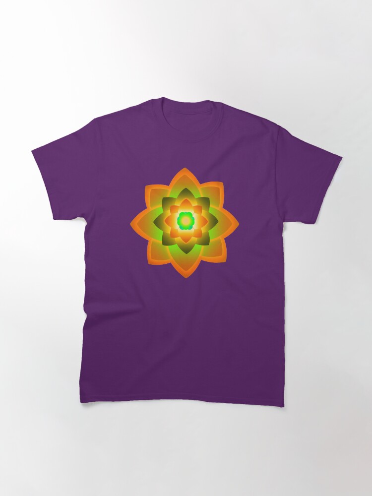 Thumbnail 3 of 7, Classic T-Shirt, Starlight Mandala Series 5 designed and sold by vkdezine.