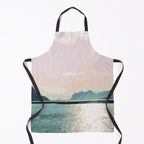 Item preview, Shallow calm Ocean sorrounded with hills, beautiful sea coast Turkey designed and sold by HStudioPrints.