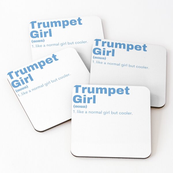 Item preview, Trumpet Girl - Trumpet designed and sold by PoppysPicture.