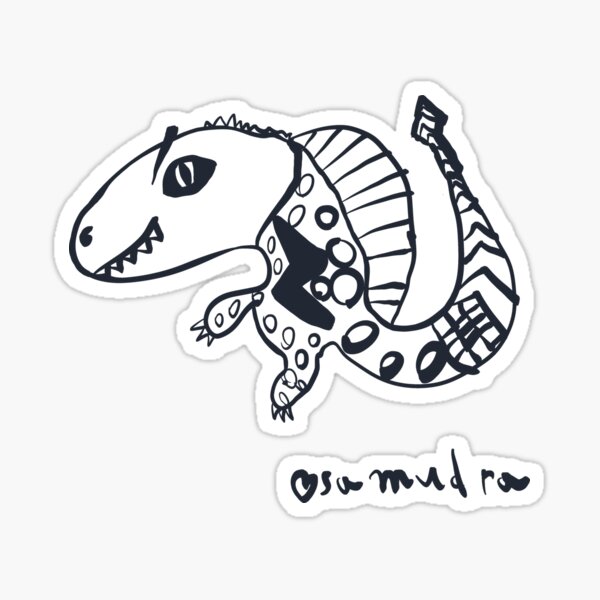 Hybrid Dinosaur Sticker
