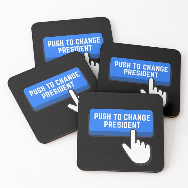 Item preview, Push button to change President designed and sold by SurbDesigns.