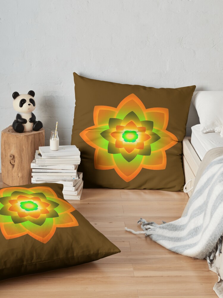 Alternate view of Starlight Mandala Series 5 Floor Pillow