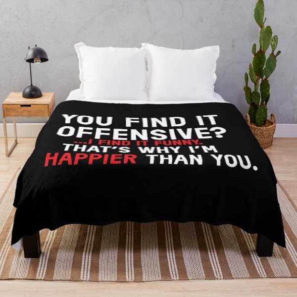 Item preview, You Find It Offensive? I Find It Funny that's why i'm happier than you designed and sold by VintagePathway.