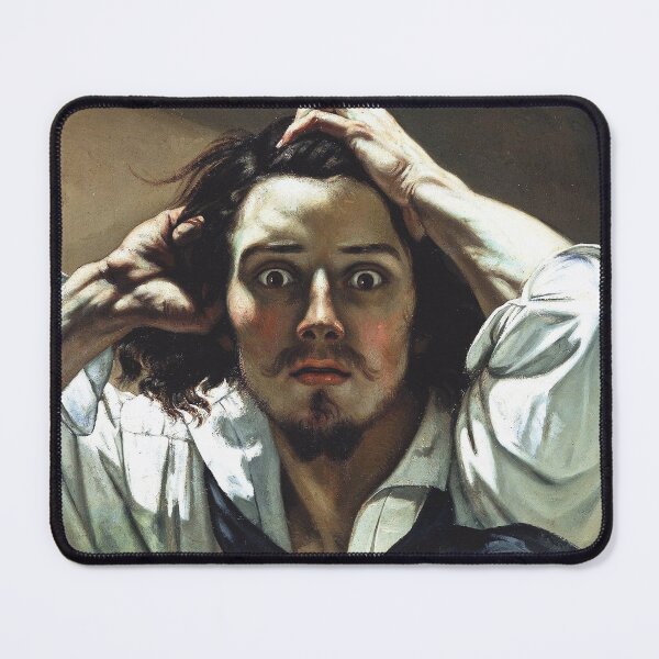 Item preview, The Despair of Gustave Courbet designed and sold by fourretout.