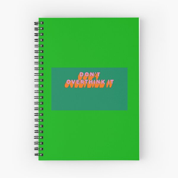 Item preview, DON'T OVERTHINK IT designed and sold by Rpc409chandana.