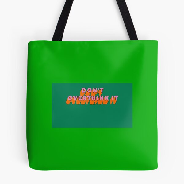 Item preview, DON'T OVERTHINK IT designed and sold by Rpc409chandana.