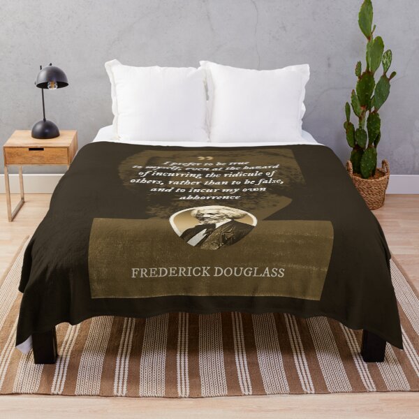 Item preview, Frederick Douglass - I prefer to be true to myself, even at the hazard of incurring the ridicule of others, rather than to be false, and to incur my own abhorrence designed and sold by Syahrasi.