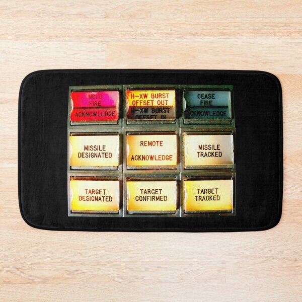 Item preview, MISSILE STATUS PANEL designed and sold by ThrowbackAds.