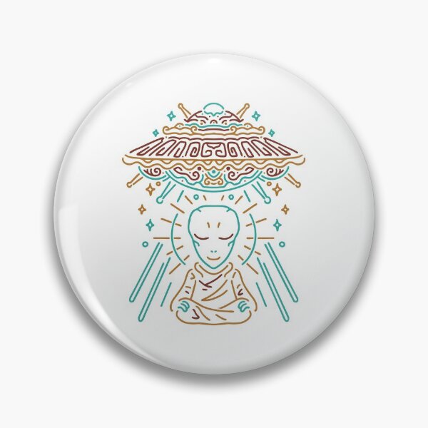 Item preview, Yogi Meditating Alien designed and sold by Vector Scout Lab.
