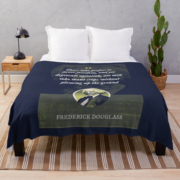 Item preview, Frederick Douglass - Those who profess to favor freedom, and yet deprecate agitation, are men who want crops without plowing up the ground designed and sold by Syahrasi.
